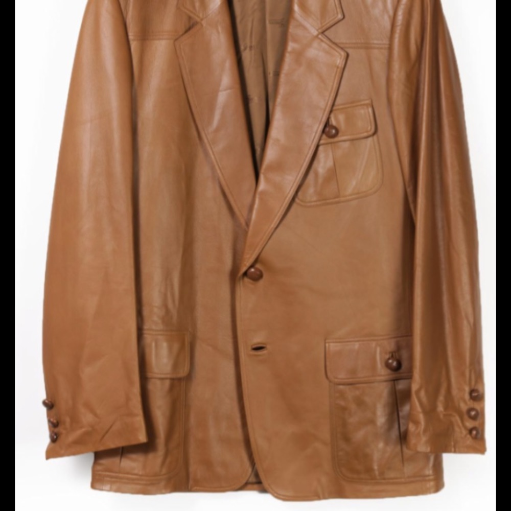 Vintage Gucci leather jacket